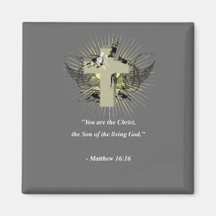 Aimant MATTHEW 16:16 Verse de la Bible