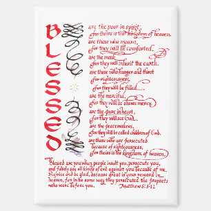 Aimant Matthieu 5 3 12 Bible Bible Verse Christian