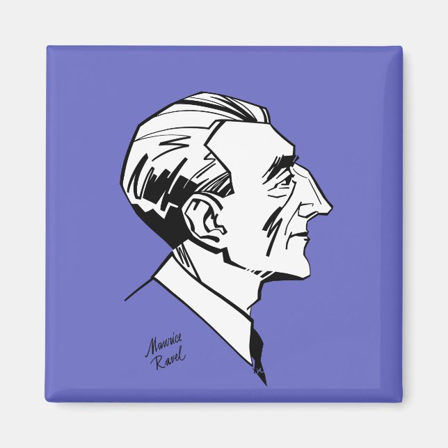 Aimant Maurice Ravel (Devant)