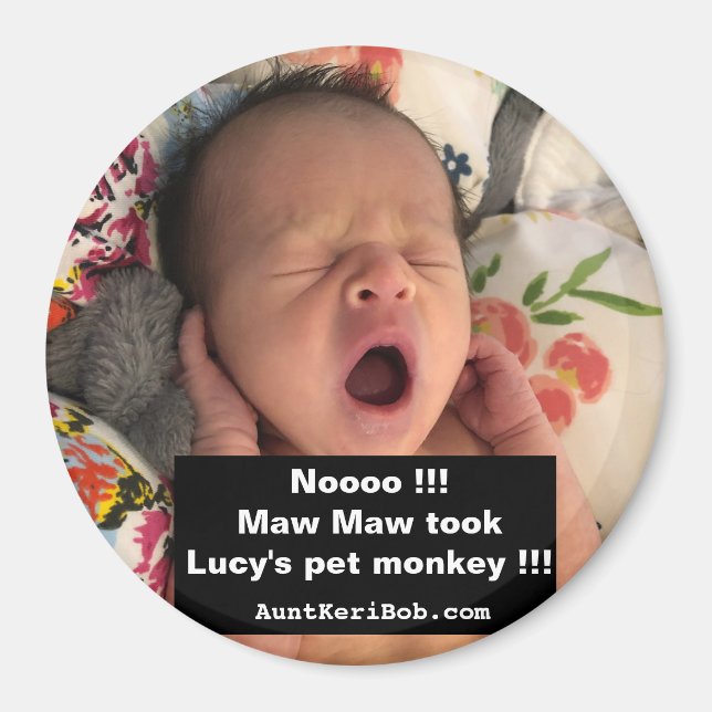 Aimant Maw Maw a pris le singe de Lucy (Devant)