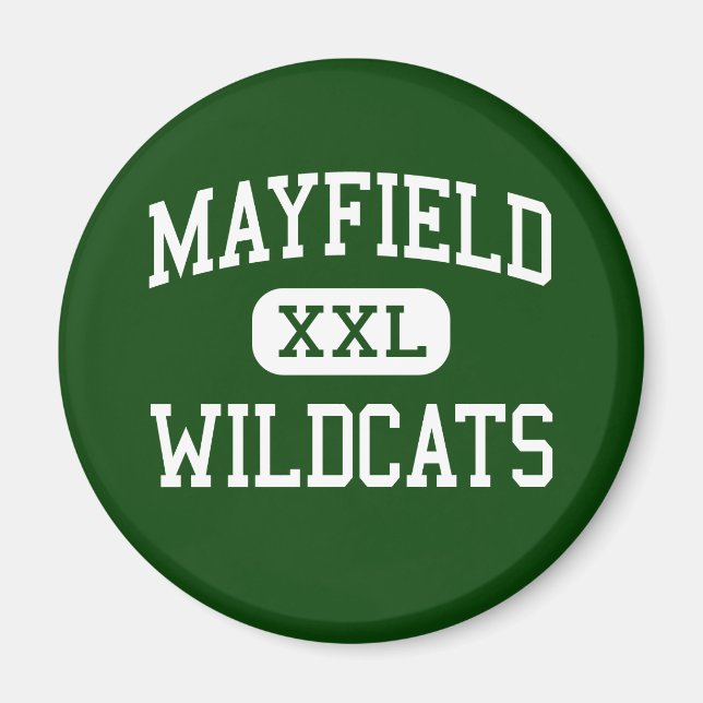Aimant Mayfield - Wildcats - Lycée - Cleveland Ohio (Devant)