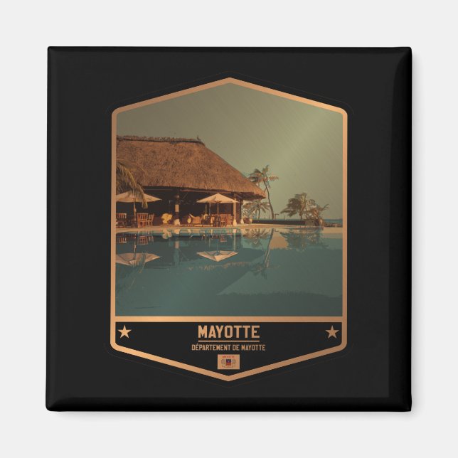 Aimant Mayotte (Devant)