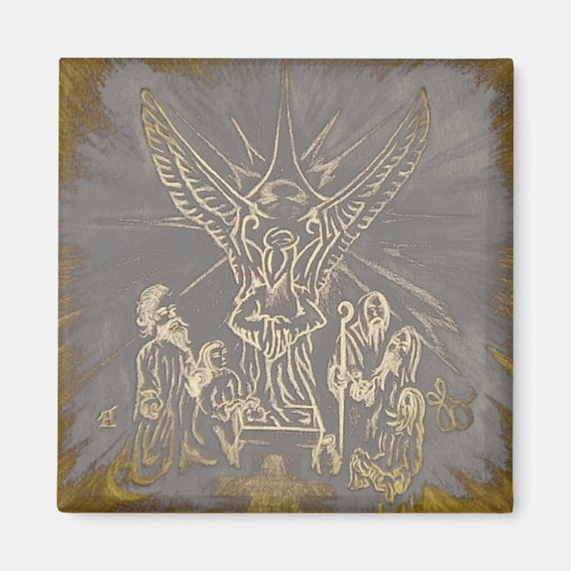 Aimant Maze de la Nativité (Devant)