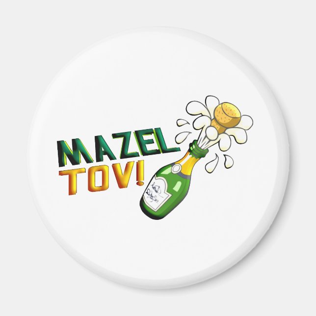 Aimant Mazel Tov (Devant)