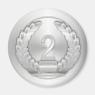 Aimant Médaille d'argent
