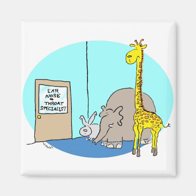 Aimant Médecin E.N.T. (Devant)