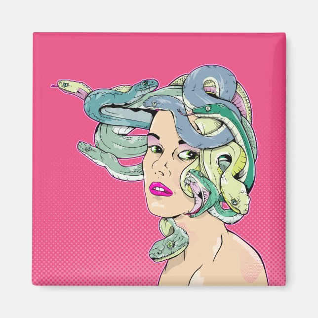Aimant Medusa (Devant)