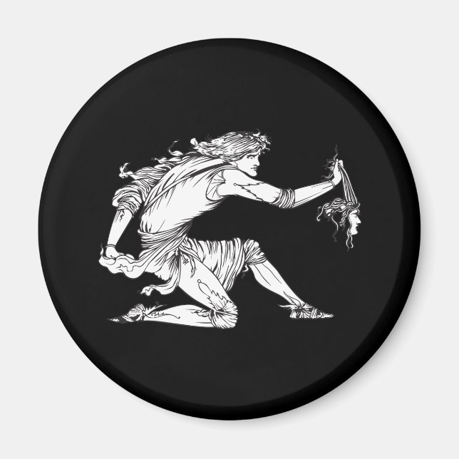 Aimant Medusa Aubrey Beardsley (Devant)