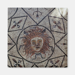 Aimant Medusa, mosaïque romaine de la Maison de l'Orphée