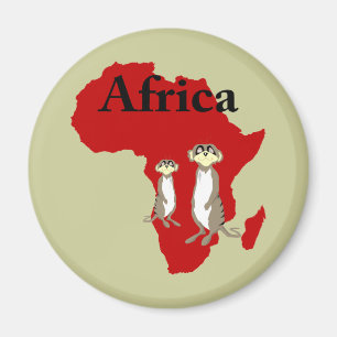Aimant Meerkats de l'Afrique