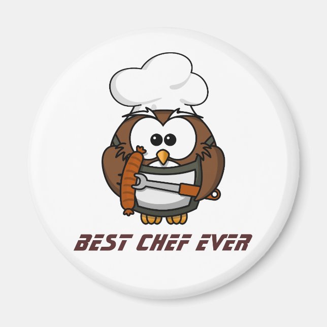 Aimant Meilleur chef (Devant)
