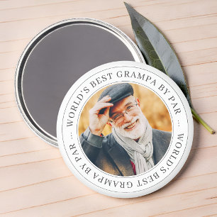 Aimant Meilleur Grampa du monde par Par Classic Photo sim