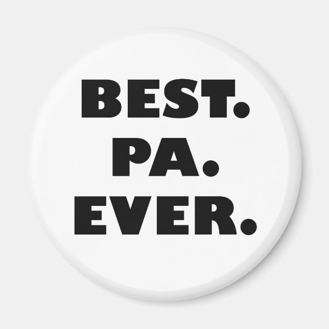 Aimant Meilleur Pa jamais (Devant)