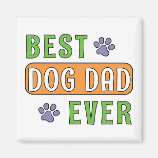 Aimant Meilleur papa de chien ever