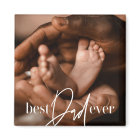 Meilleur Papa Jamais Moderne Classique Simple Phot