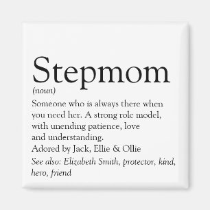 Aimant Meilleur Stepmaman au monde, Stepmère Définition