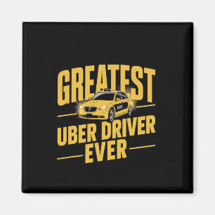 Aimant Meilleur Uber Driver Jamais Uber Driver Funny 1