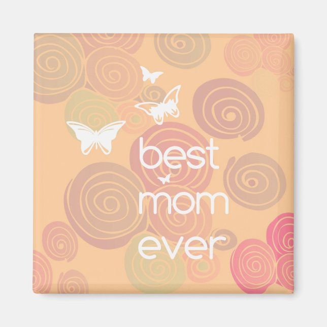 Aimant Meilleure maman jamais (Devant)