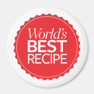 Aimant Meilleure recette du monde