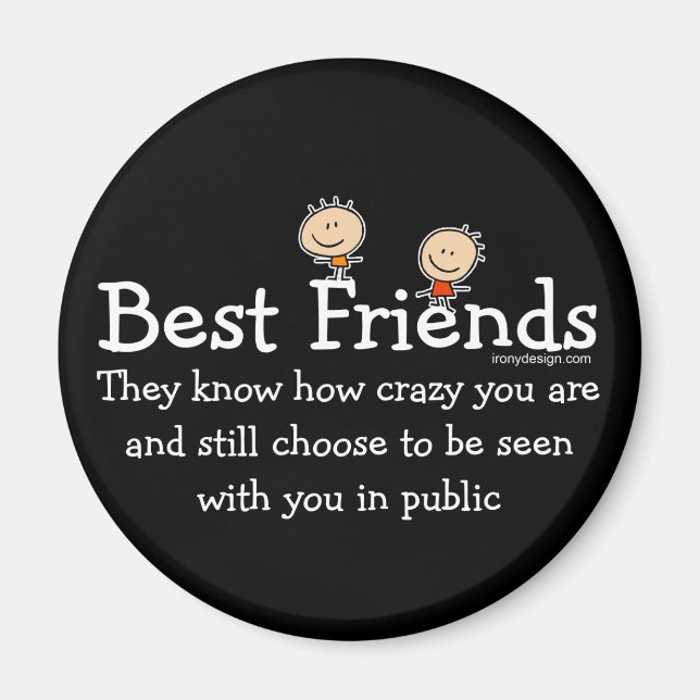 Aimant Meilleurs amis (Devant)