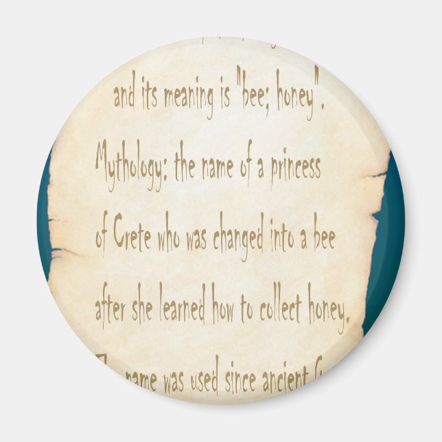 Aimant Melissa (Devant)