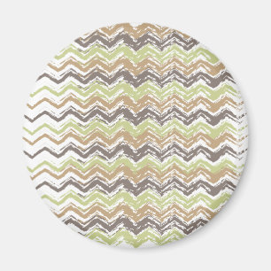 Aimant Melon Brandy Scribble ZigZag Motif