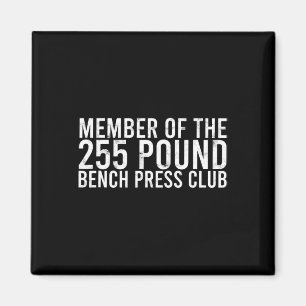Aimant Membre Du Club De Presse De 225 Pound Bench - Gym 