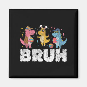 Aimant Mème Bruh Jour de Pâques OEufs de lapin Funny T-re