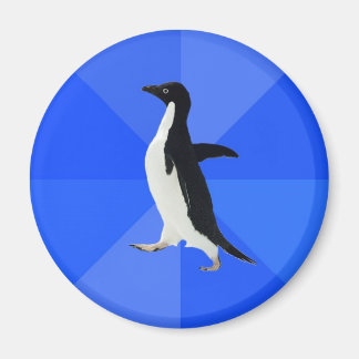 Aimant Mème-pingouin socialement Awkward