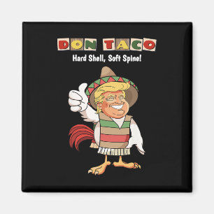 Aimant Mème Trump abandonne toujours Let's Go Taco