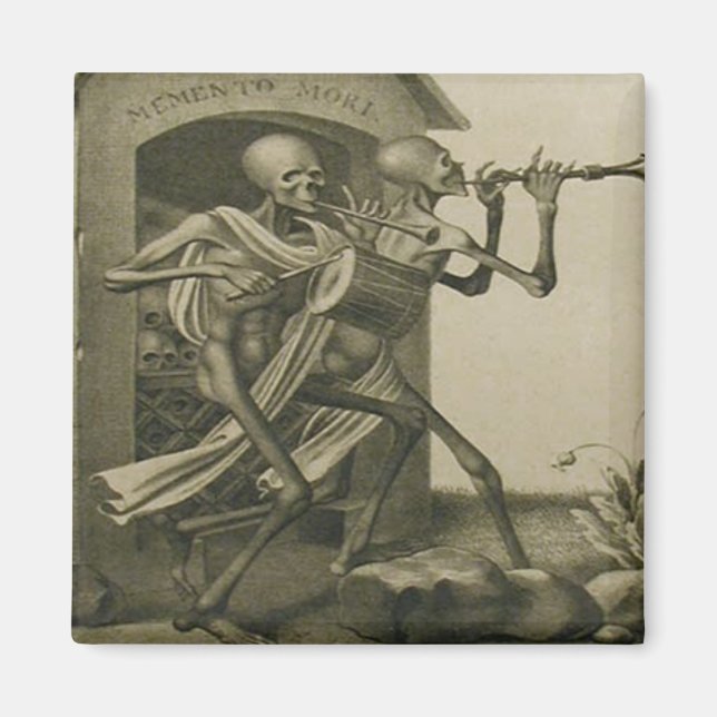 Aimant Memento Mori (Devant)