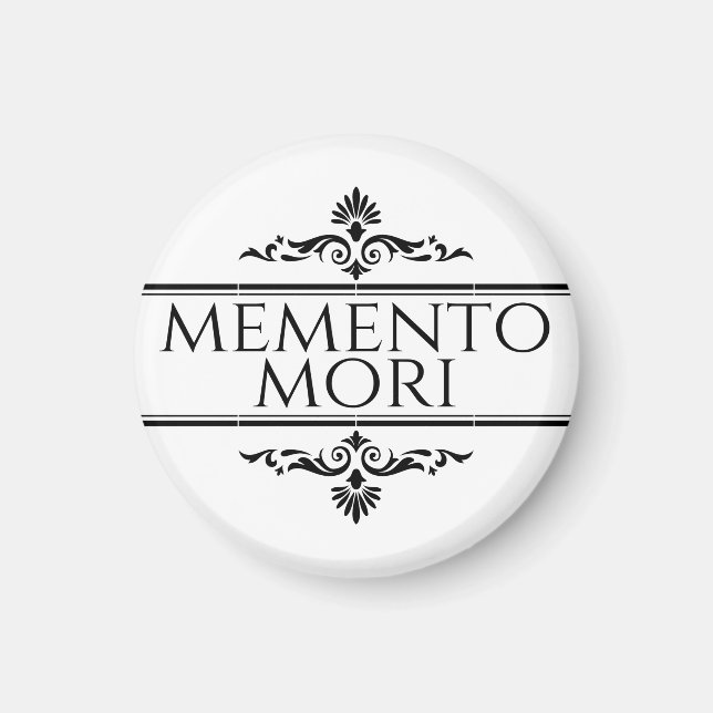 Aimant Memento Mori (Devant)
