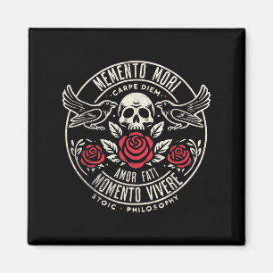 Aimant Memento Mori, Amor Fati, Philosophie De Citation S