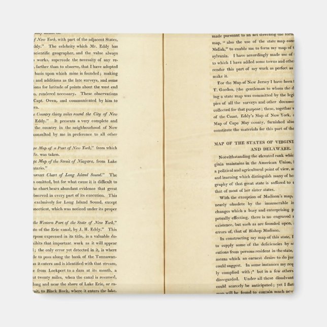 Aimant Mémoires géographiques 2 (Devant)