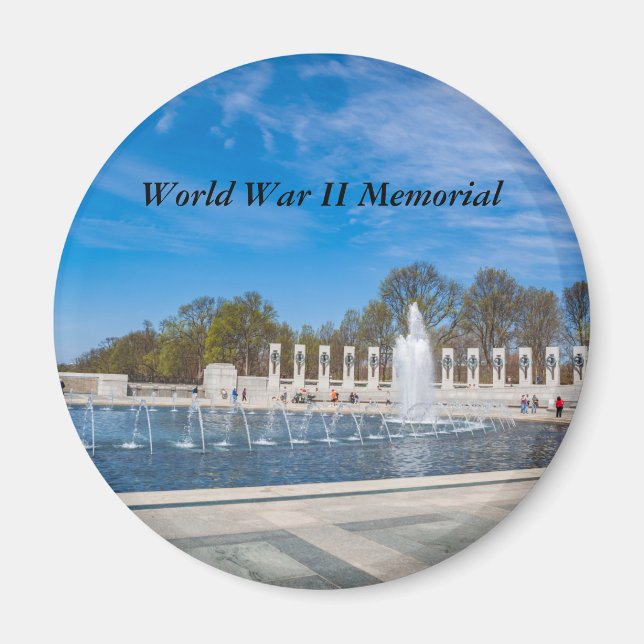 Aimant Mémorial de la Guerre mondiale (Devant)
