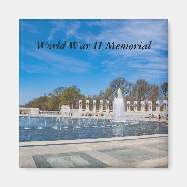 Aimant Mémorial de la Guerre mondiale (Devant)