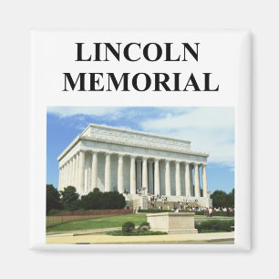 Aimant mémorial de lincoln