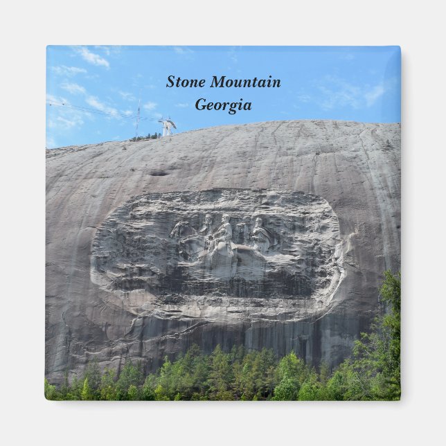 Aimant Mémorial de Stone Mountain Georgia Park (Devant)