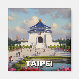 Aimant mémorial Taipei CKS Taïwan