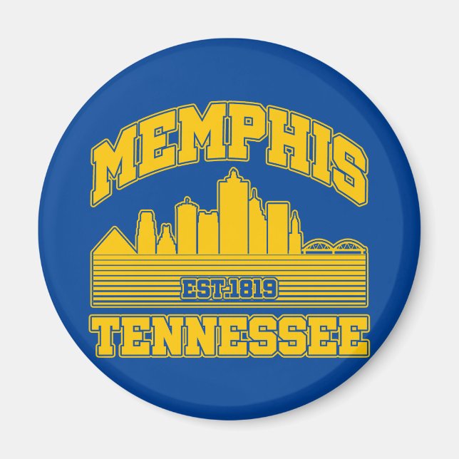 Aimant Memphis, Tennessee (Devant)
