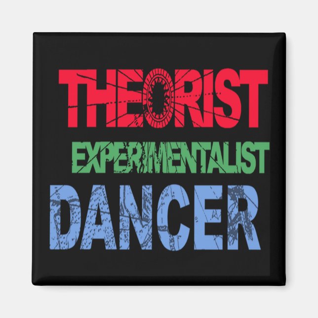 Aimant Menace triple (Devant)