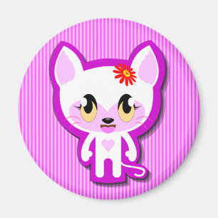 Aimant meow cici sur l'aimant