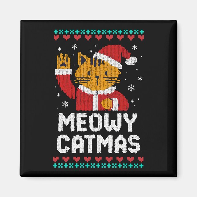Aimant Meowy Catmas (Devant)
