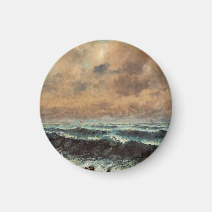 Aimant Mer d'automne – Gustave Courbet