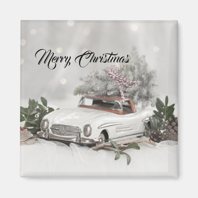 Aimant Mercedes Benz Joyeux Noël (Devant)