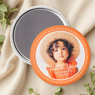 Aimant Merci Pour Venir Préppy Moderne Photo Personnalisé