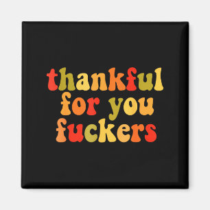 Aimant Merci pour vous Forers Thanksgiving Joyeux Dinde