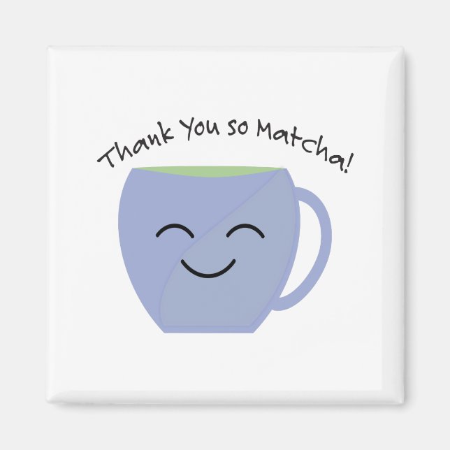 Aimant Merci So Matcha (Devant)
