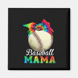 Aimant Mère Baseball Mama Anniversaire