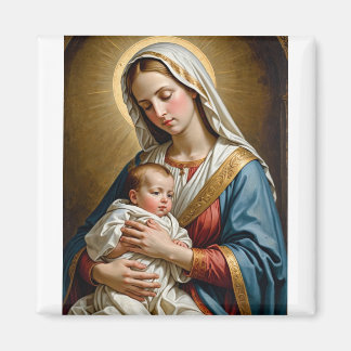 Aimant mère et enfant